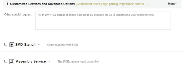 Other criteria