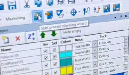 Start process planning wizard